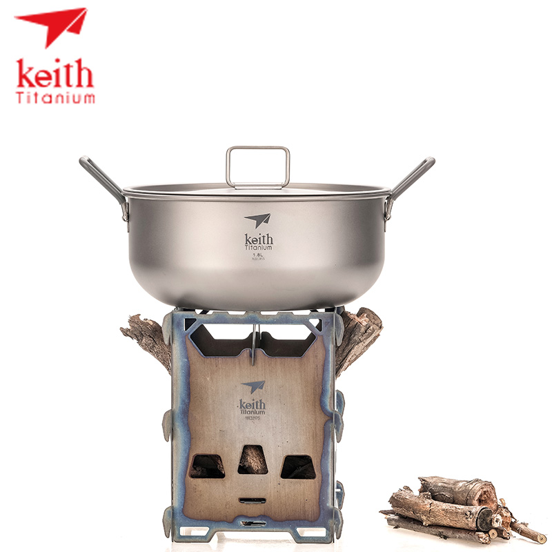 Ultralight Titanium Wood Stove Backpack - Stufa a legna in lega di