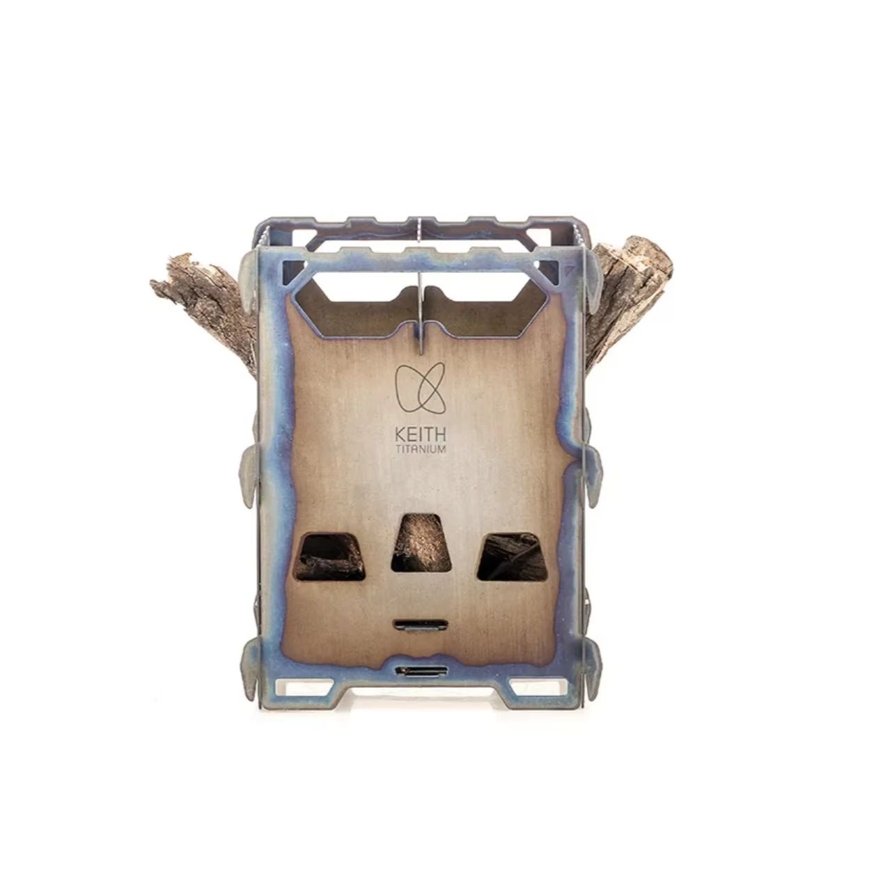 Ultralight Titanium Wood Stove Backpack - KEITH Ti2201 Fornello da campeggio portatile