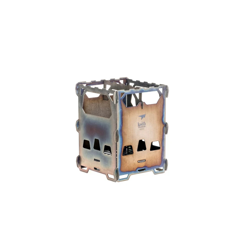 Ultralight Titanium Wood Stove Backpack - Keith Lega di titanio Zaino in