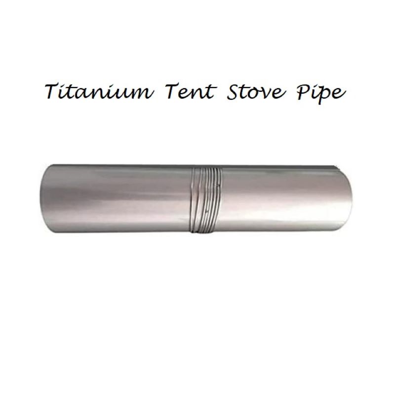 Hot Tent Wood Stove With Chimney Pipe - Tubo della stufa della tenda di