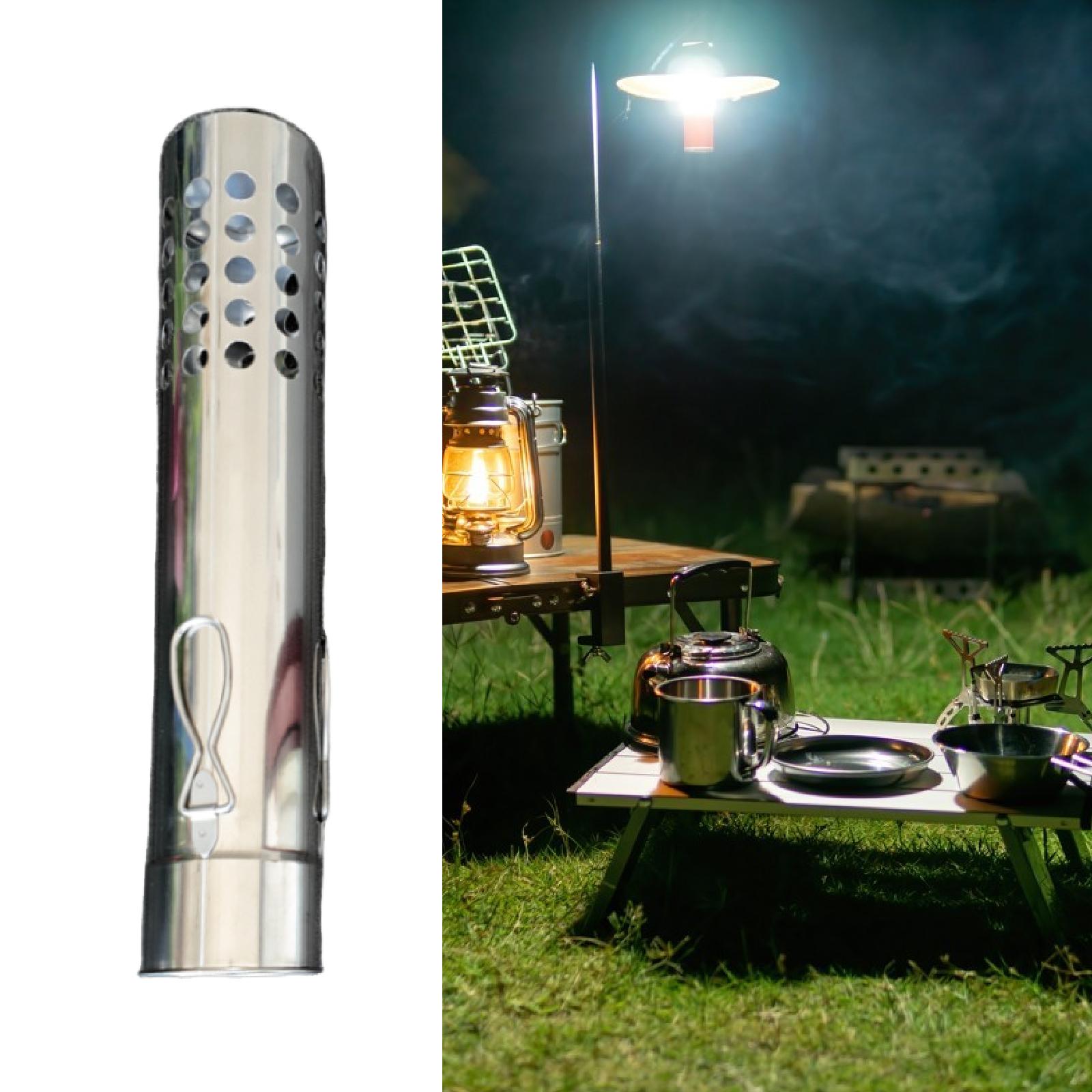 Tent Stove Pipe Spark Arrestor Cap - Tubo per Camino da Esterno con