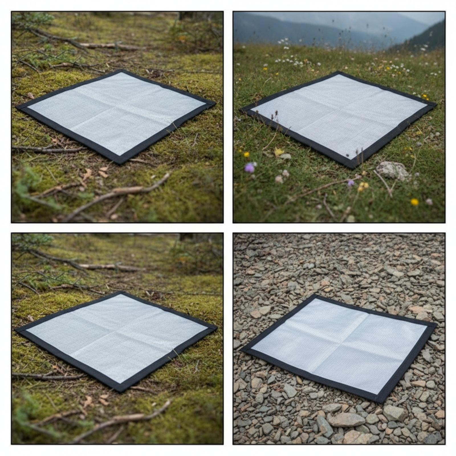 Camping Wood Stove Heat Shield Mat - Tappetino Isolante in Fibra di Vetro