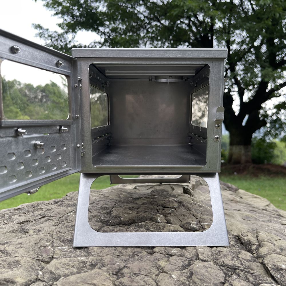 Stufa Ultraleggera per Tenda c - Hot Tent Wood Stove With Chimney Pipe recensione e prezzo