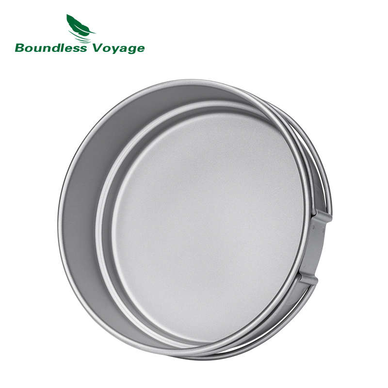 Set di pentole da campeggio Bo - Titanium Cooking Pot Pan Mess Kit recensione e prezzo