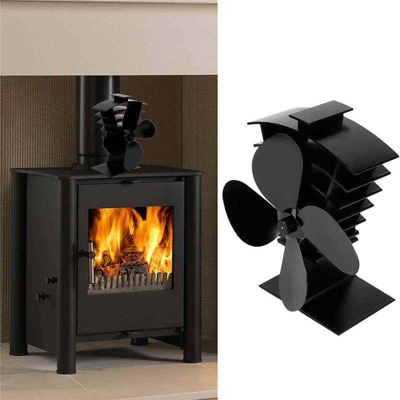 Quantità in magazzino Ventola  - Stove Fan Heat Powered 4 Blade recensione e prezzo