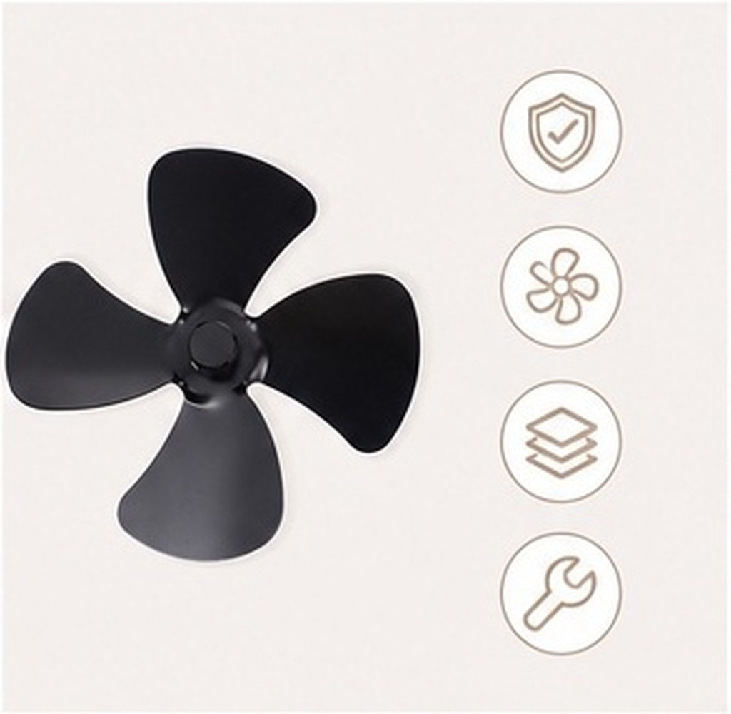 Pale di ricambio in lega di al - Stove Fan Heat Powered 4 Blade recensione e prezzo