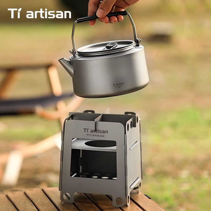 Fornello da Campeggio Multifue - Ultralight Titanium Wood Stove Backpack recensione e prezzo