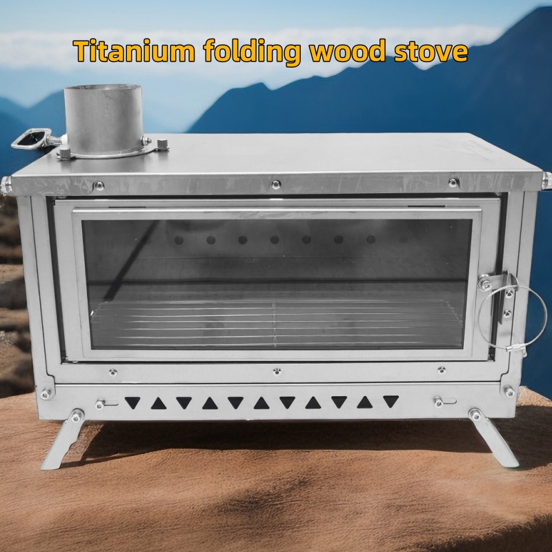 Stufa a legna pieghevole in ti - Titanium Folding Wood Stove Tent recensione e prezzo