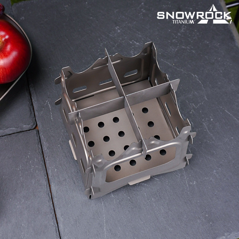 Stufa Pieghevole in Lega di Ti - Ultralight Titanium Wood Stove Backpack recensione e prezzo