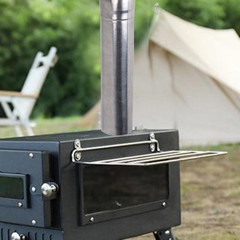 Tubo del camino della stufa tu - Hot Tent Wood Stove With Chimney Pipe recensione e prezzo