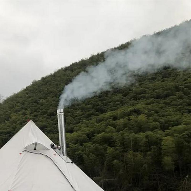 Tubo del camino della stufa tu - Hot Tent Wood Stove With Chimney Pipe recensione e prezzo