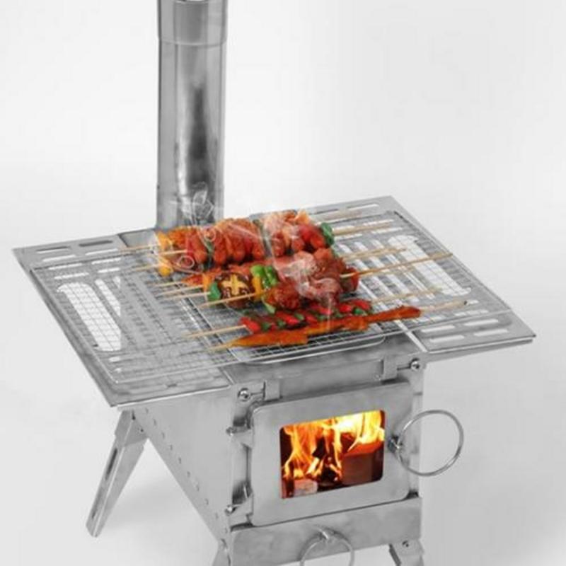 Tubo del camino della stufa tu - Hot Tent Wood Stove With Chimney Pipe recensione e prezzo