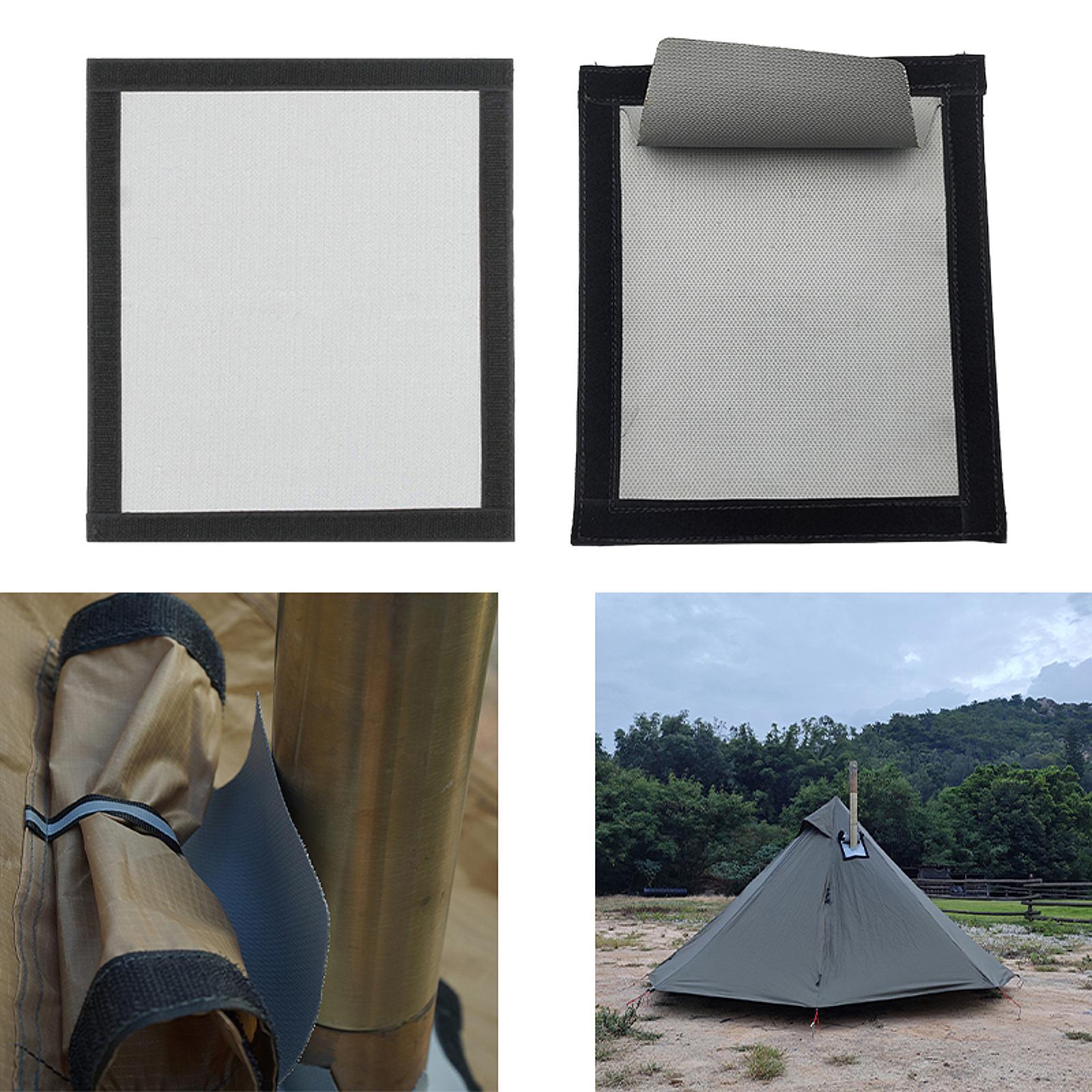 Scudo in silicone e fibra di v - Fireproof Stove Jack Tent Silicone recensione e prezzo