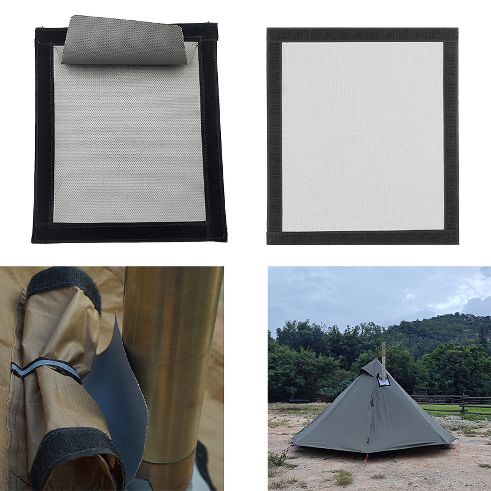 Scudo in silicone e fibra di v - Fireproof Stove Jack Tent Silicone recensione e prezzo