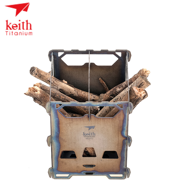 KEITH Stufa a Legna in Titanio - Ultralight Titanium Wood Stove Backpack recensione e prezzo