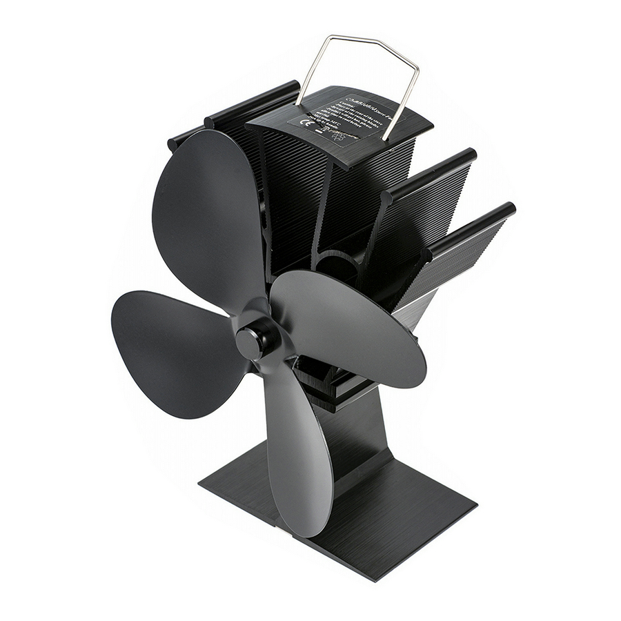 Mini ventola per stufa aliment - Stove Fan Heat Powered 4 Blade recensione e prezzo