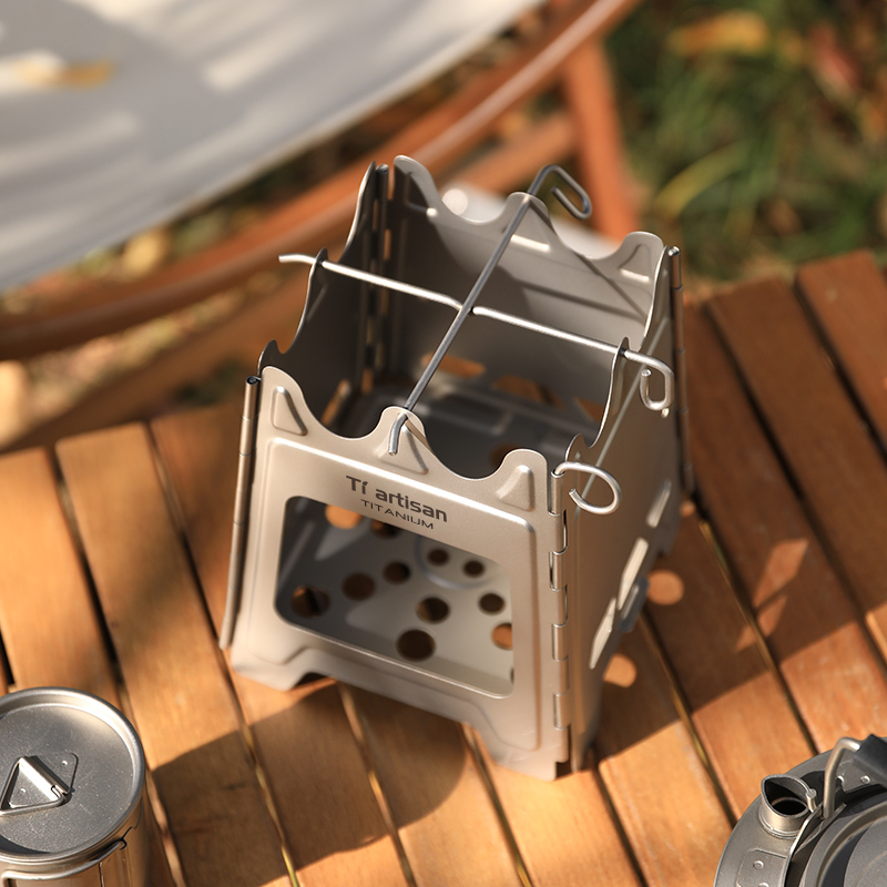 Tiartisan Stufa a legna da est - Titanium Folding Wood Stove Tent recensione e prezzo