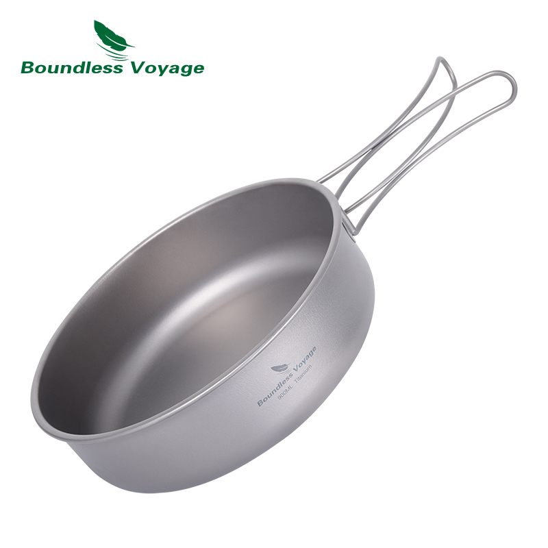 Boundless Voyage Camping Pento - Titanium Cooking Pot Pan Mess Kit recensione e prezzo