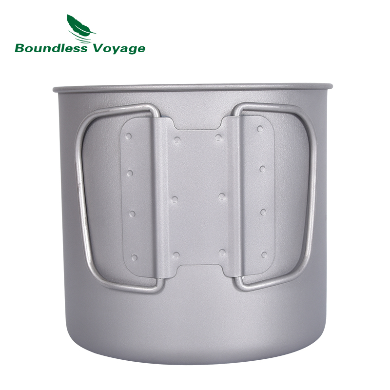 Set da campeggio Boundless Voy - Titanium Cooking Pot Pan Mess Kit recensione e prezzo