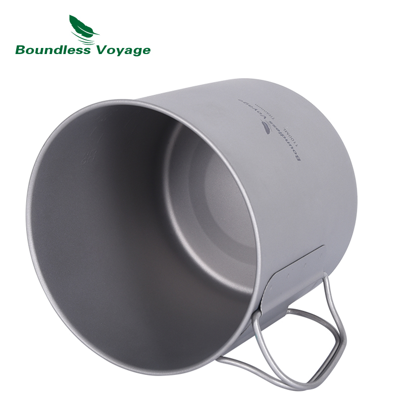 Set da campeggio Boundless Voy - Titanium Cooking Pot Pan Mess Kit recensione e prezzo