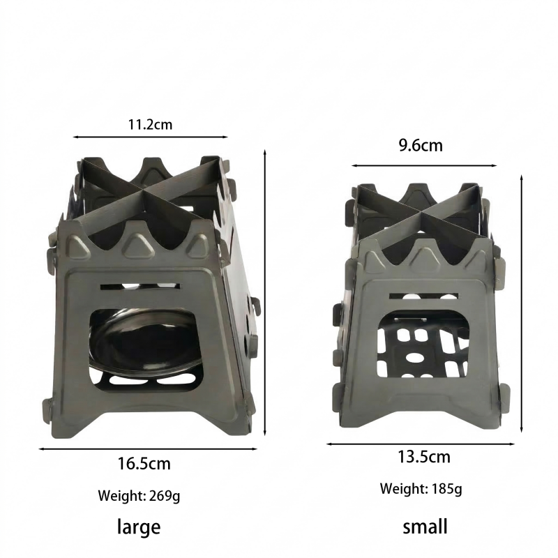 Stufa a Legna Pieghevole in Ti - Ultralight Titanium Wood Stove Backpack recensione e prezzo