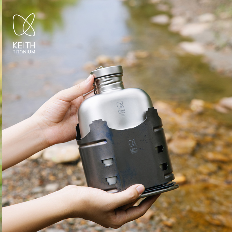 Keith Set da campeggio all-in- - Ultralight Titanium Wood Stove Backpack recensione e prezzo