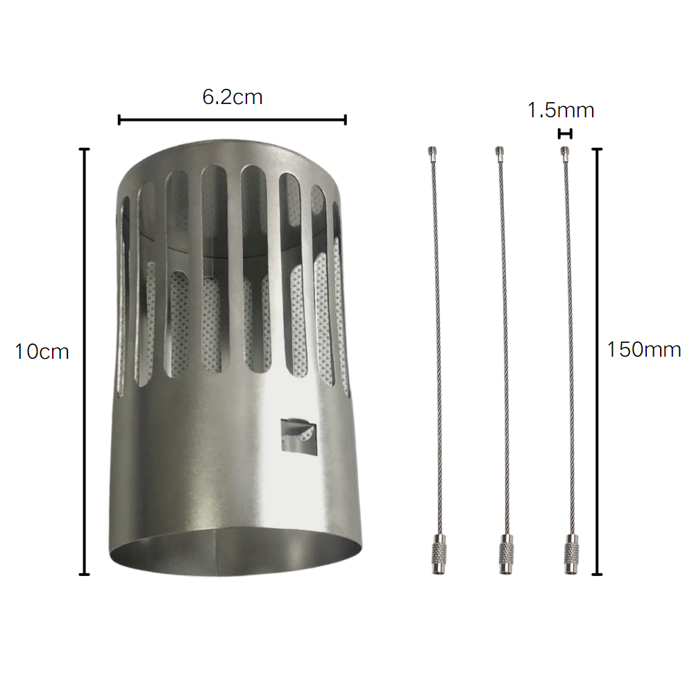 TEKL OUTDOOR Camino Paracelle  - Tent Stove Pipe Spark Arrestor Cap recensione e prezzo