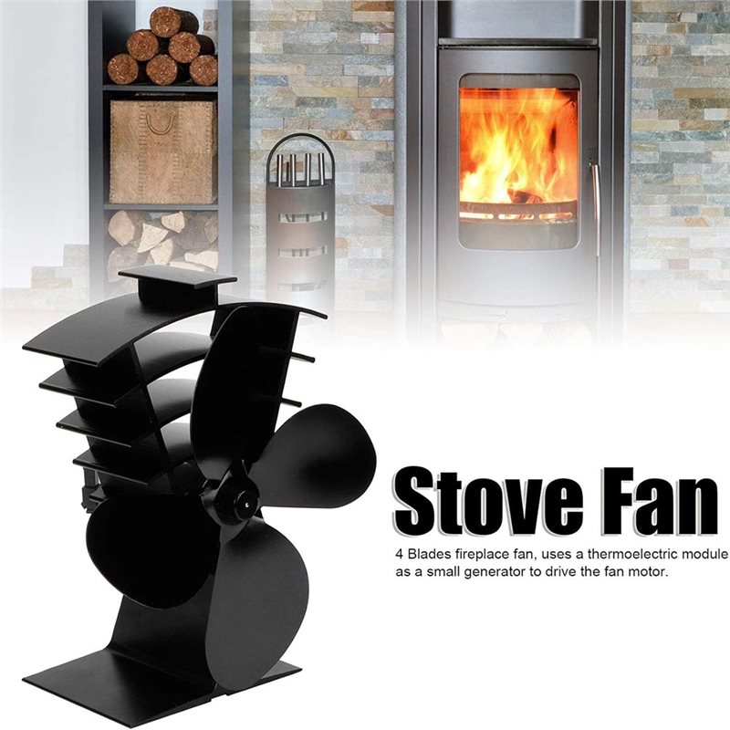 Ventola per Stufa a Legna MLGB - Stove Fan Heat Powered 4 Blade recensione e prezzo