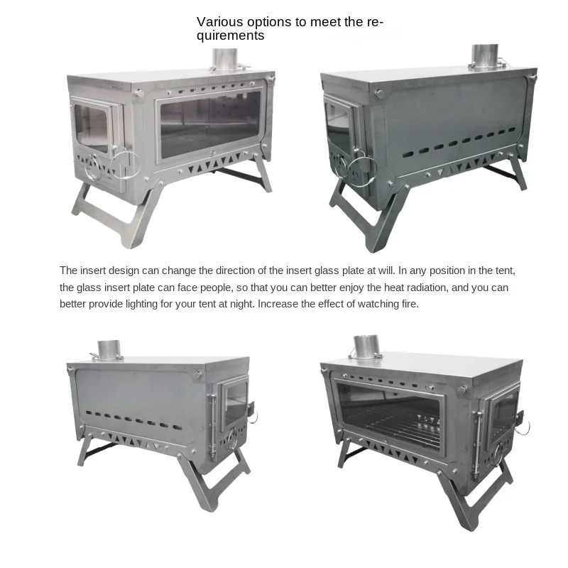 WT-Dream-Ti Forno in titanio P - Titanium Folding Wood Stove Tent recensione e prezzo