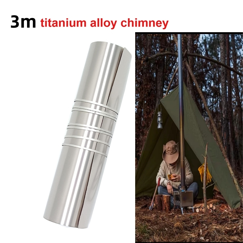 Tubo per canna fumaria in tita - Hot Tent Wood Stove With Chimney Pipe recensione e prezzo
