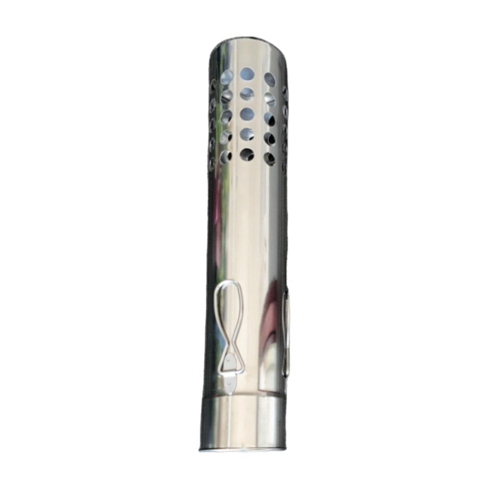 Tubo per Camino da Esterno con - Tent Stove Pipe Spark Arrestor Cap recensione e prezzo