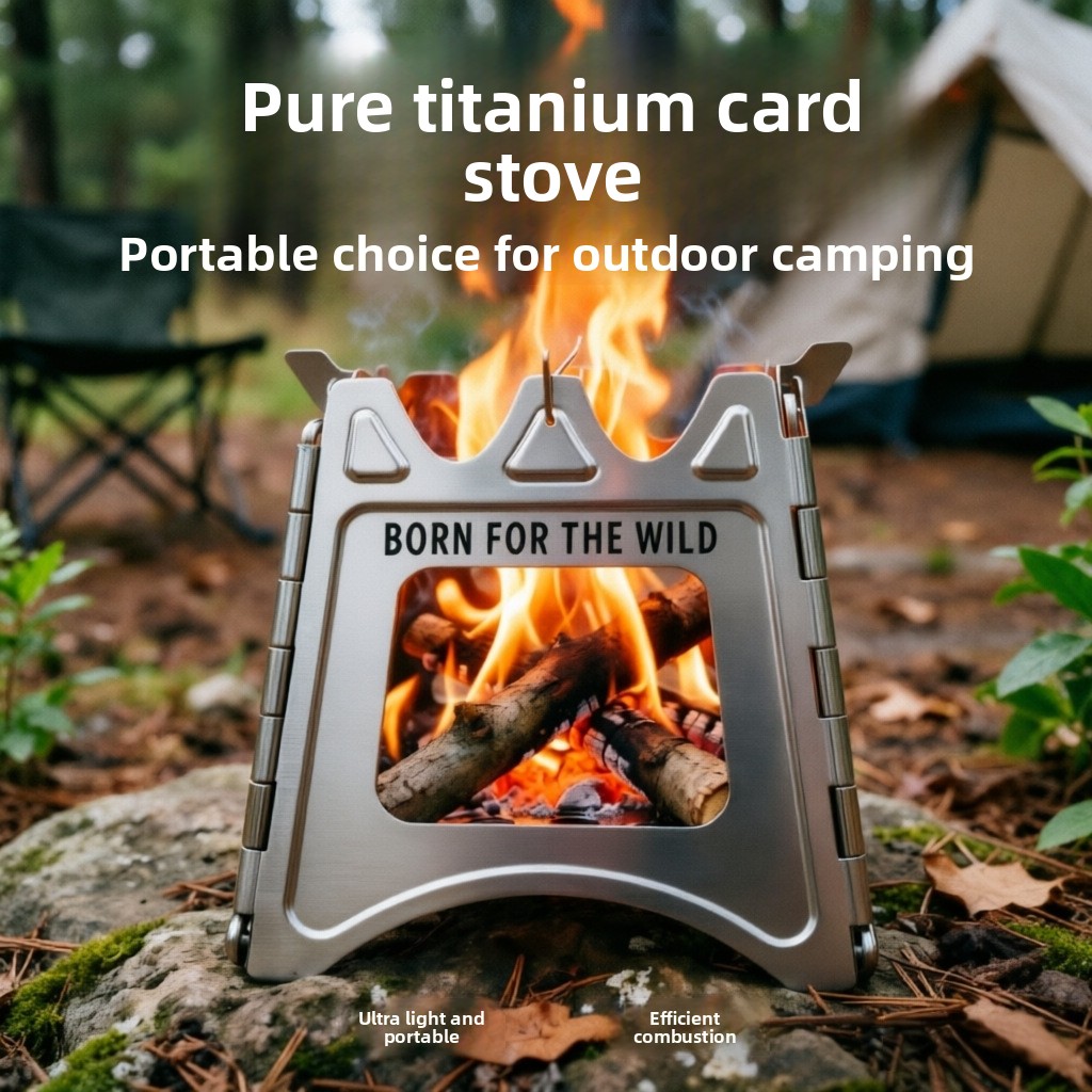 Stufa a Legna Pieghevole Compa - Titanium Folding Wood Stove Tent recensione e prezzo