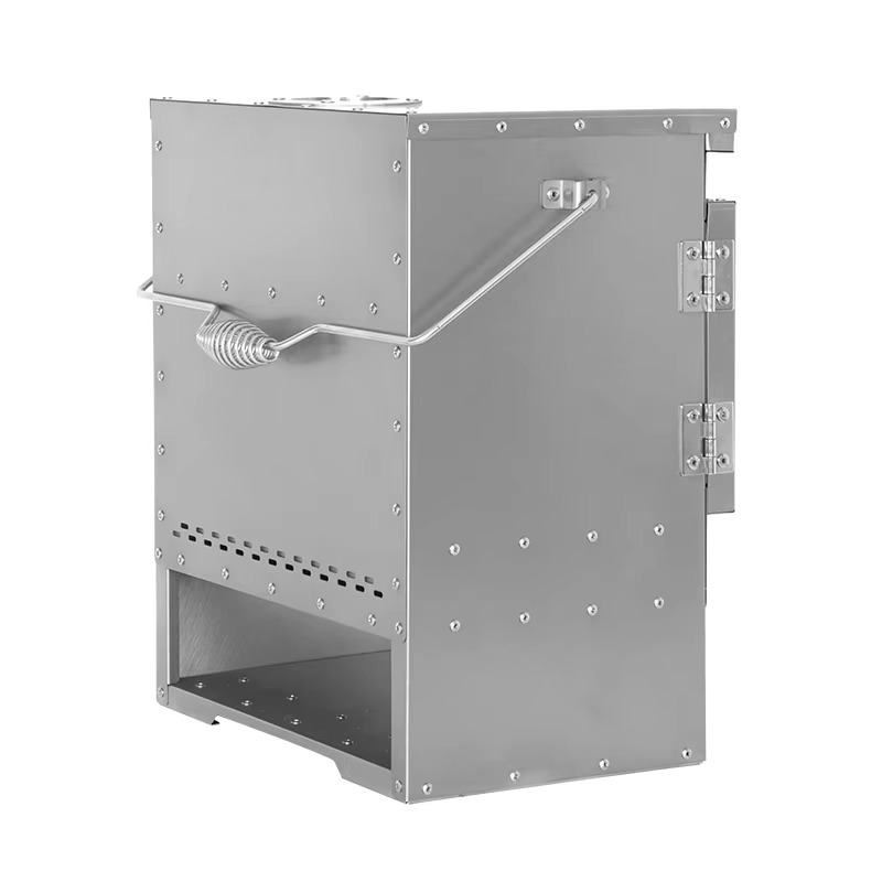 Stufa a Legna Portatile Senza  - Titanium Wood Stove Glass Window recensione e prezzo