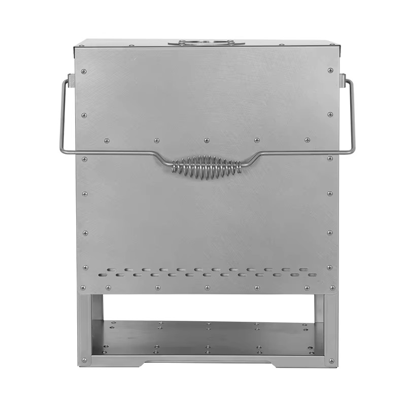 Stufa a Legna Portatile Senza  - Titanium Wood Stove Glass Window recensione e prezzo