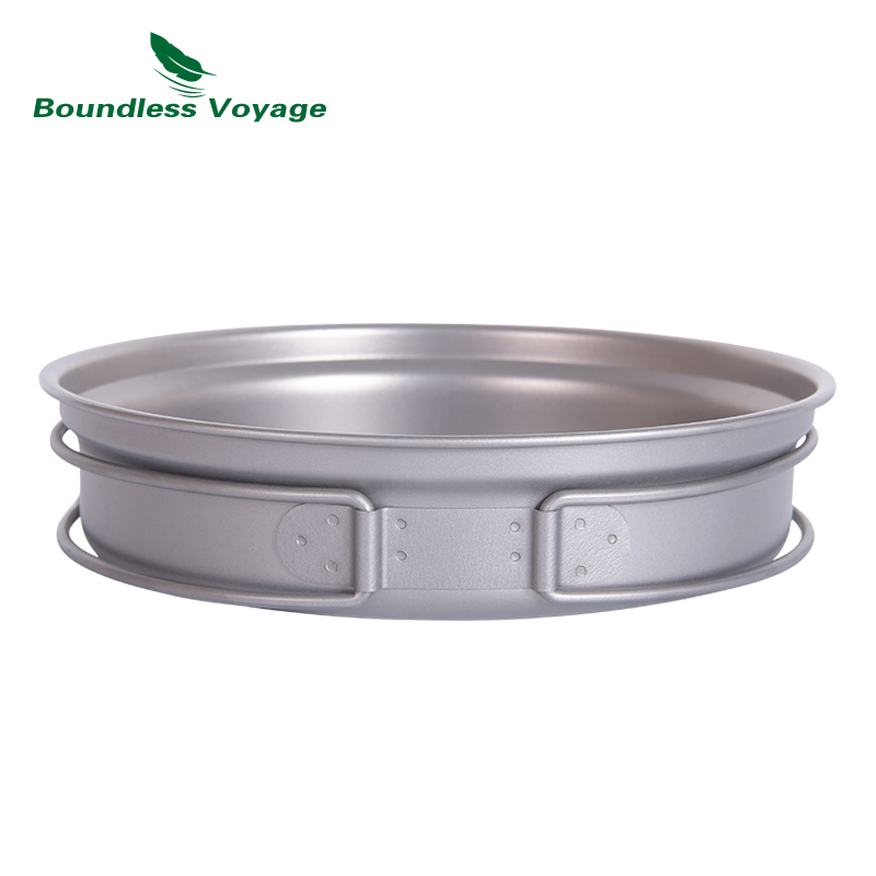 Boundless Voyage Titanium Pot  - Titanium Cooking Pot Pan Mess Kit recensione e prezzo