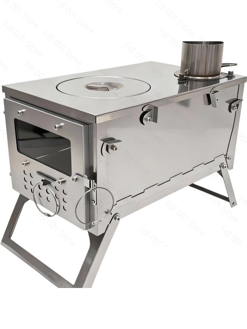 Stufa a Legna Pieghevole in Ti - Titanium Folding Wood Stove Tent recensione e prezzo