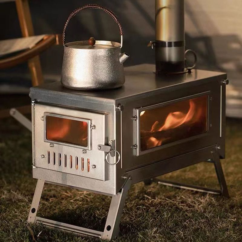Riscaldatore a legna pieghevol - Titanium Folding Wood Stove Tent recensione e prezzo