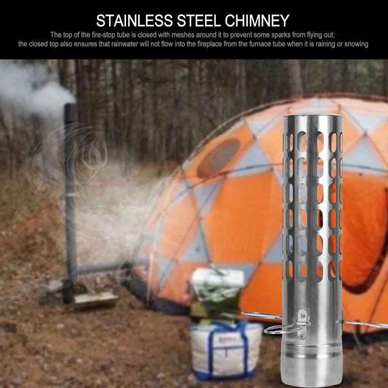 Tenda Stufa Camino Tubo Stufa  - Tent Stove Pipe Spark Arrestor Cap recensione e prezzo