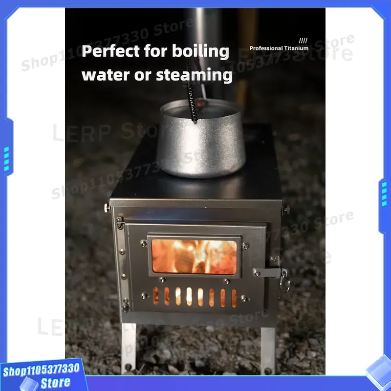 Stufa a Legna in Titanio Ultra - Ultralight Titanium Wood Stove Backpack recensione e prezzo