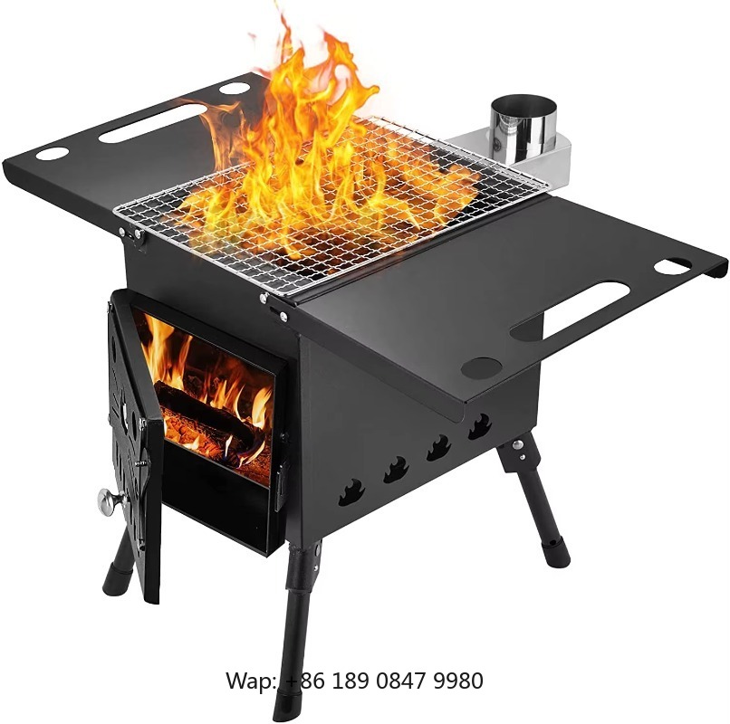 【Novità】Stufa da campeggio a l - Hot Tent Wood Stove With Chimney Pipe recensione e prezzo